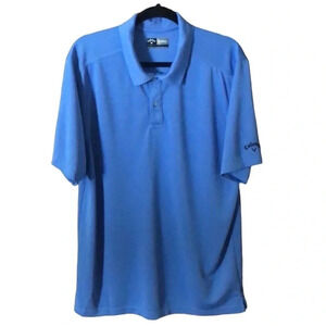 Callaway Blue Short Sleeve Golf Polo Shirt Men’s